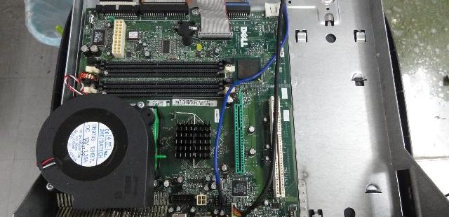 DELL 0ptiplex GX270のコンデンサ交換・HDD交換作業 | パソコン修理の