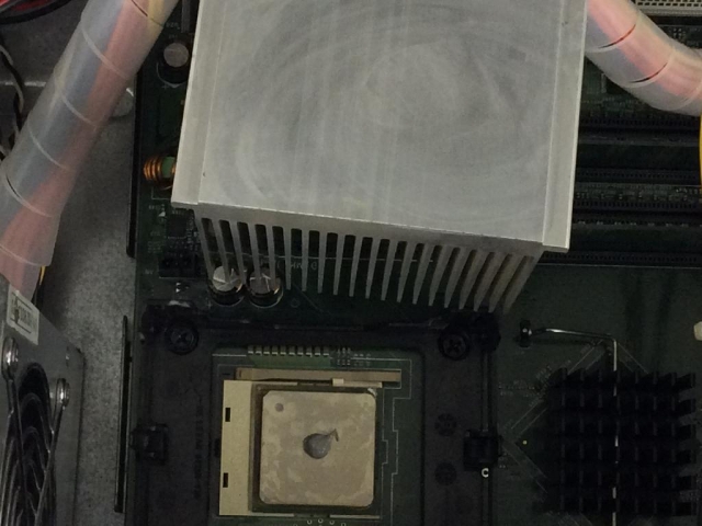 Dell OptiPlex GX270の応急修理・予備機制作の写真
