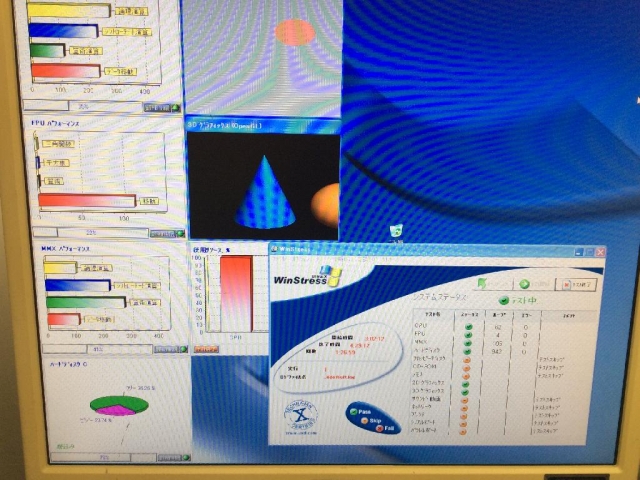 Dell OptiPlex GX270の応急修理・予備機制作の写真