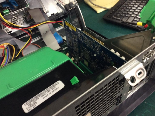 Dell OptiPlex GX270の応急修理・予備機制作の写真