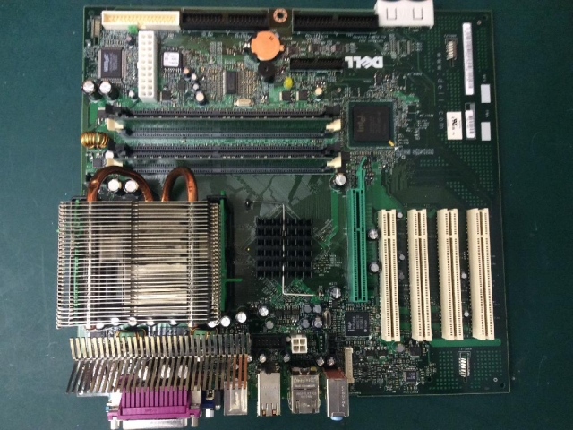Dell OptiPlex GX270の応急修理・予備機制作の写真