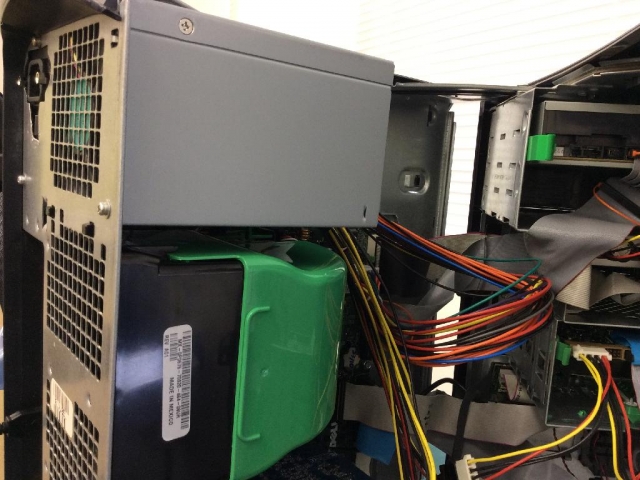Dell OptiPlex GX270の応急修理・予備機制作の写真
