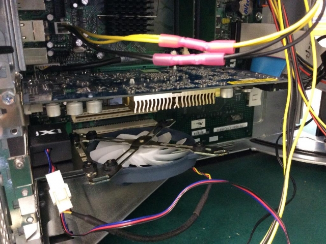 Dell OptiPlex GX270の応急修理・予備機制作の写真