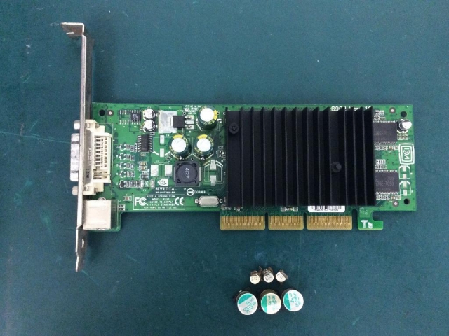 Dell OptiPlex GX270の応急修理・予備機制作の写真