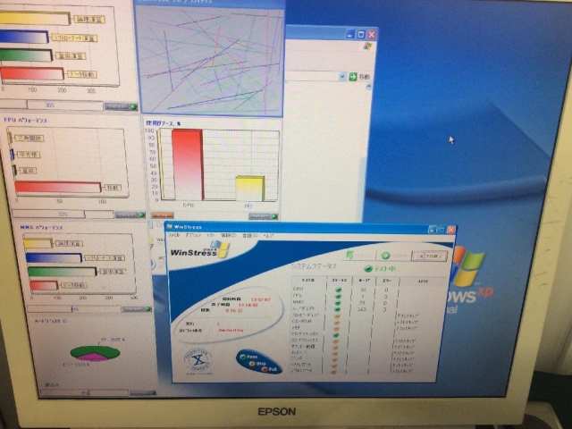 Dell OptiPlex GX270の応急修理・予備機制作の写真